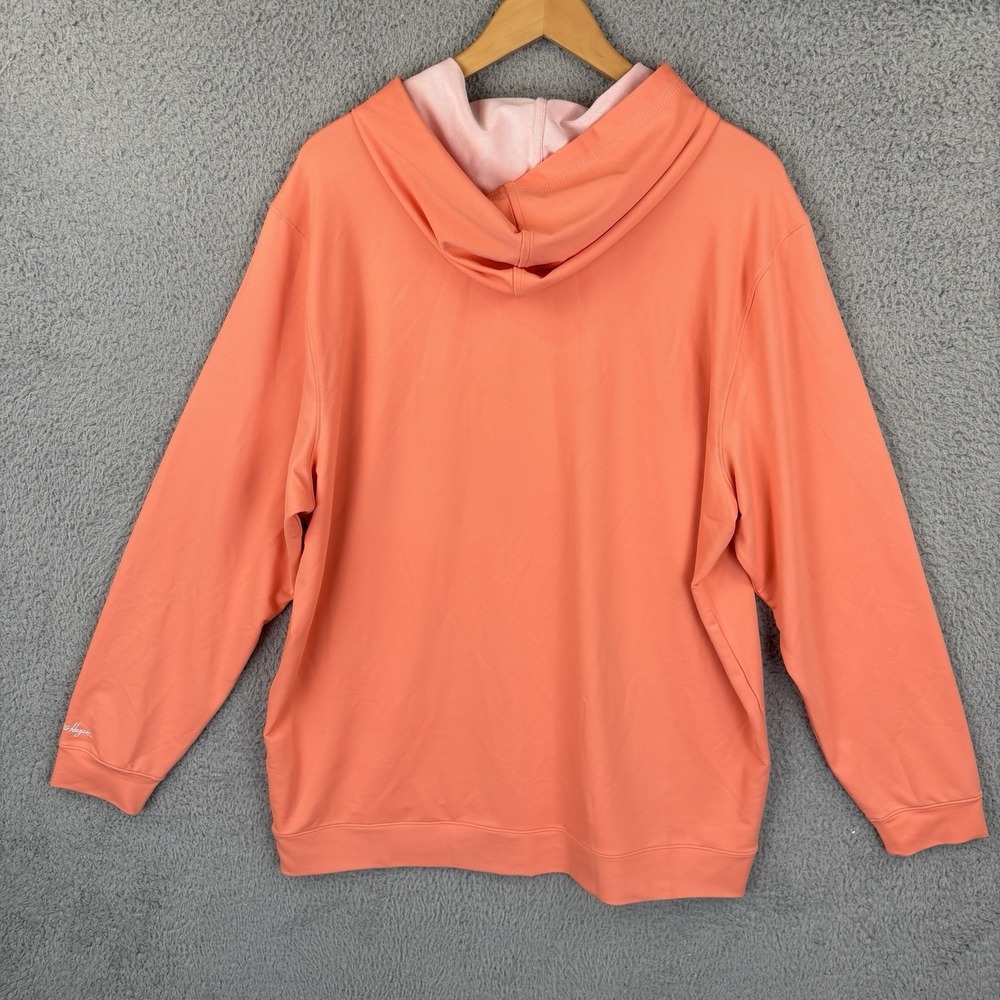 NEW Walter Hagan P11 Golf Hoodie Mens XL Coral Wicking Stretch UPF - Picture 4 of 6